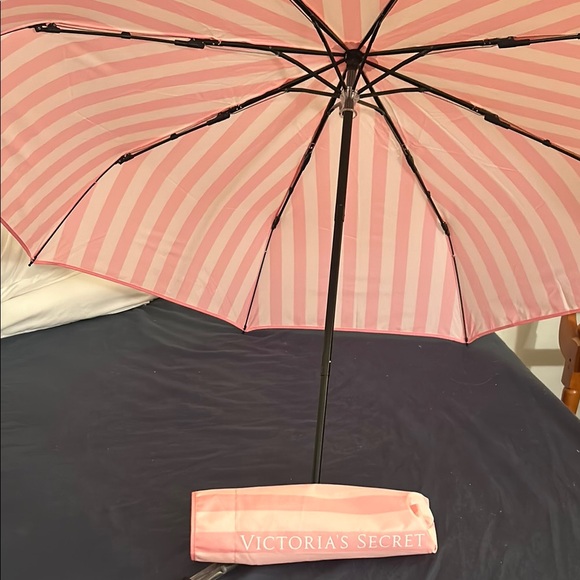 Victoria's Secret Pink Striped Umbrella - Picture 6 of 6